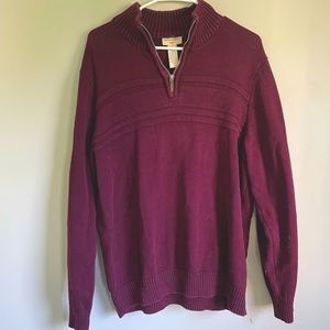 Men’s Quarter-zip sweater
